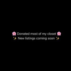 🌸NEW LISTINGS SOON🌸